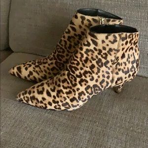 Sam Edelman cheetah boots size 9